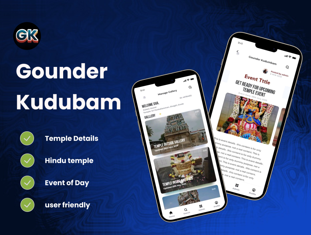 Project- Gounder kudubam -app