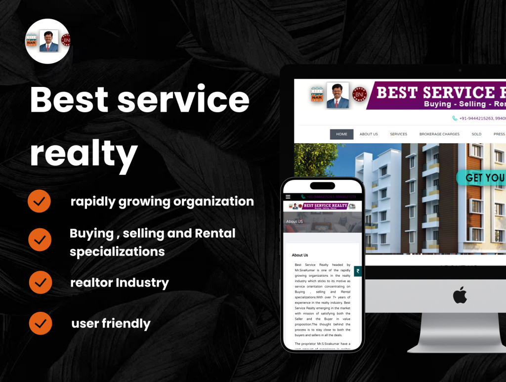 project- website - Best service realty -