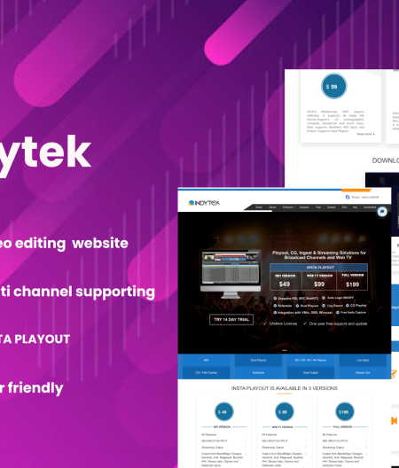 project- website - Indytek -