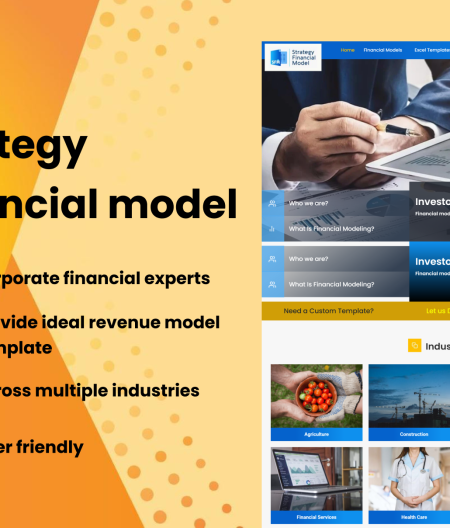 project- website - Strategy Financial model -