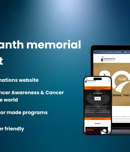 project- website - Vasanth memorial trust -