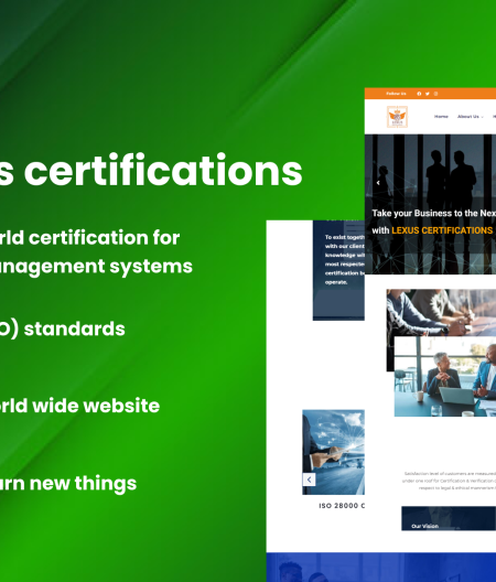 project- website - lexus certifications -