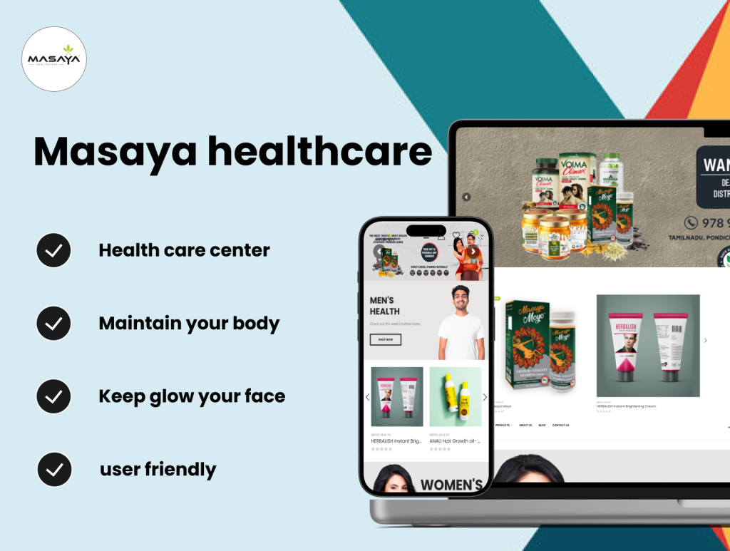 project- wesite - Masaya healthcare