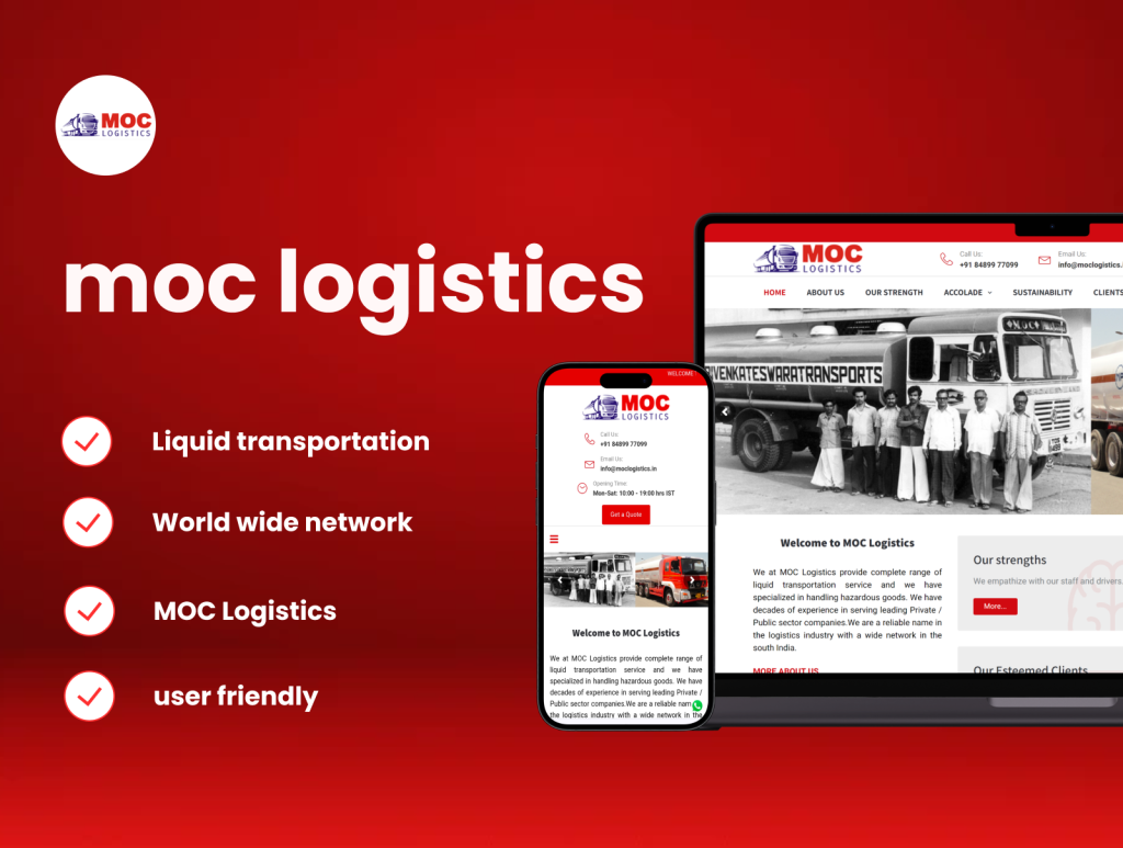 project- wesite - moc logistics-