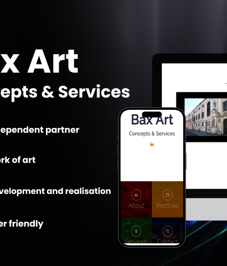 project- website - Bax Art Concepts & Services -