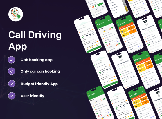 project- website -Call driving app -