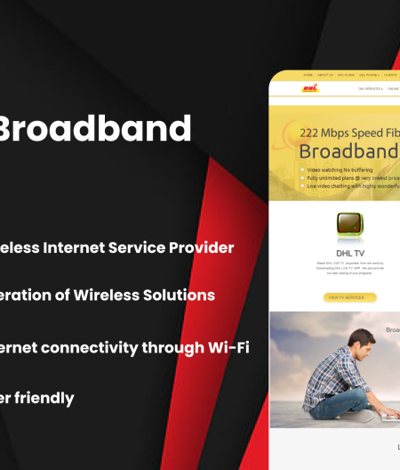 project- website - dhl broadband net -