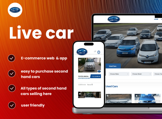 Project Website Live Car 