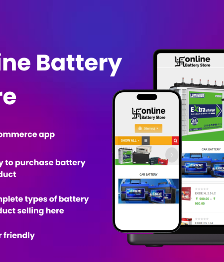 Project Website Online Battery Store 