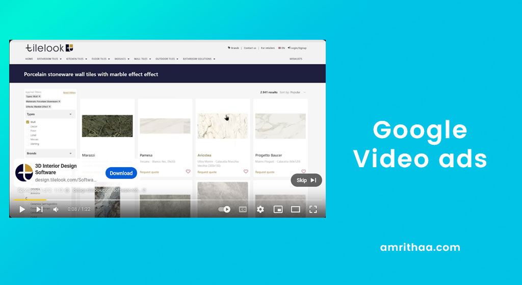 Google Ads Text Video Amrithaa