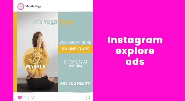 Instagram Ads Explore Amrithaa