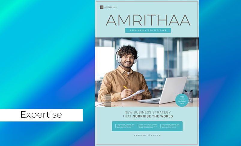 Newspaper Magazine Ads Expertise Amrithaa