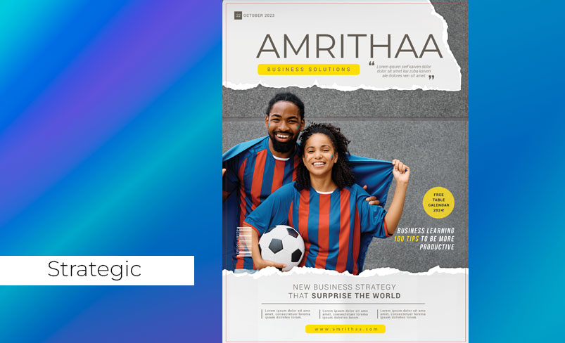 Newspaper Magazine Ads Strategic Amrithaa