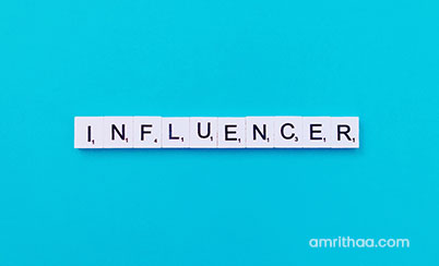 Telegram Promotion Influencer Marketing Amrithaa